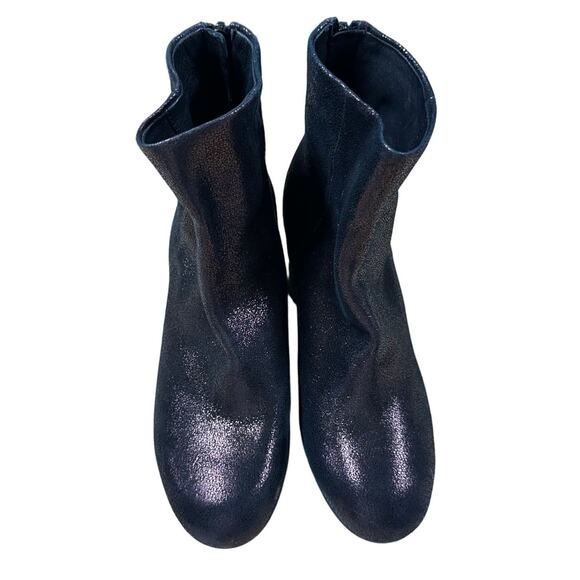 Rag & Bone NWOB Drea Ankle Boot Copper Metallic Leather Size 35 (US 5) Back Zip - Picture 5 of 8